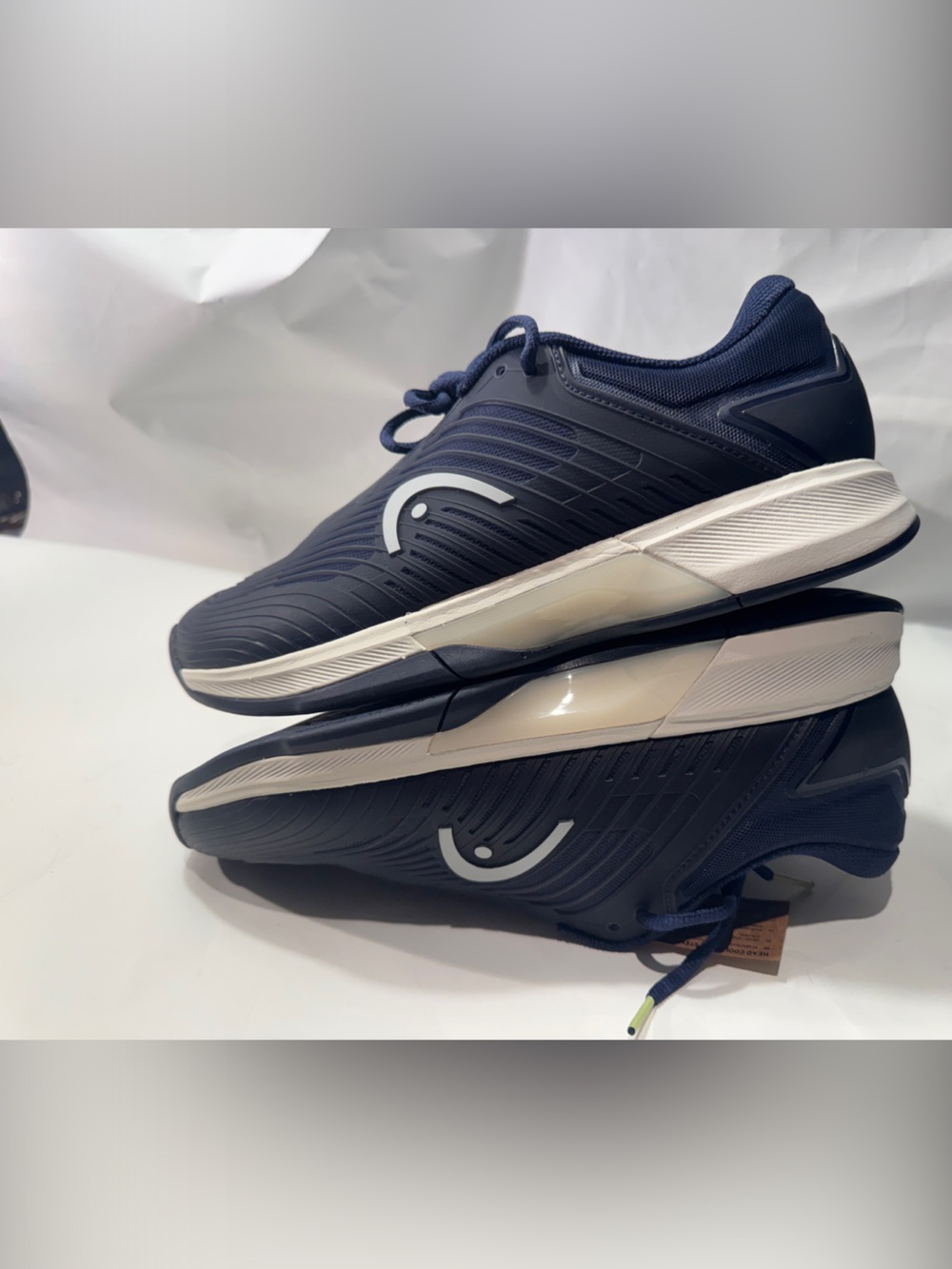 HEAD Revolt Pro 4.5 Men’s Tennis Shoes Navy/Lime Size 9.5 NEW $129 MSRP